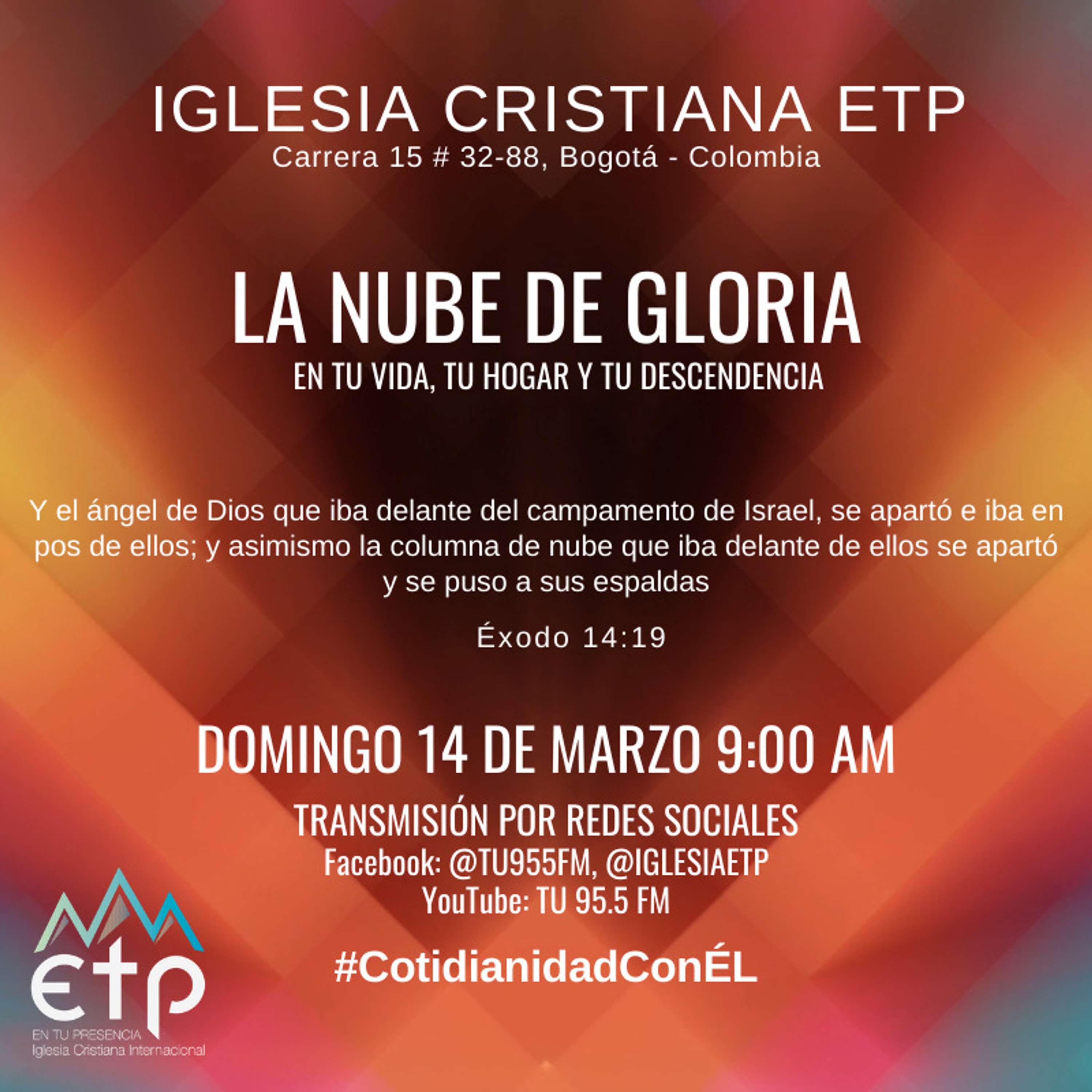 Charlas Pastores Luis Salas y Jeannette Noguera, Iglesia ETP