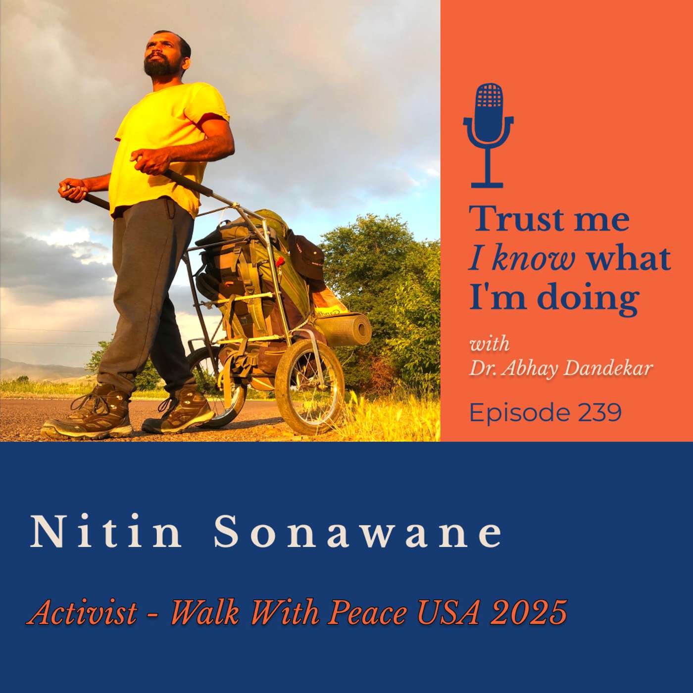 Nitin Sonawane... on Walking With Peace across the USA