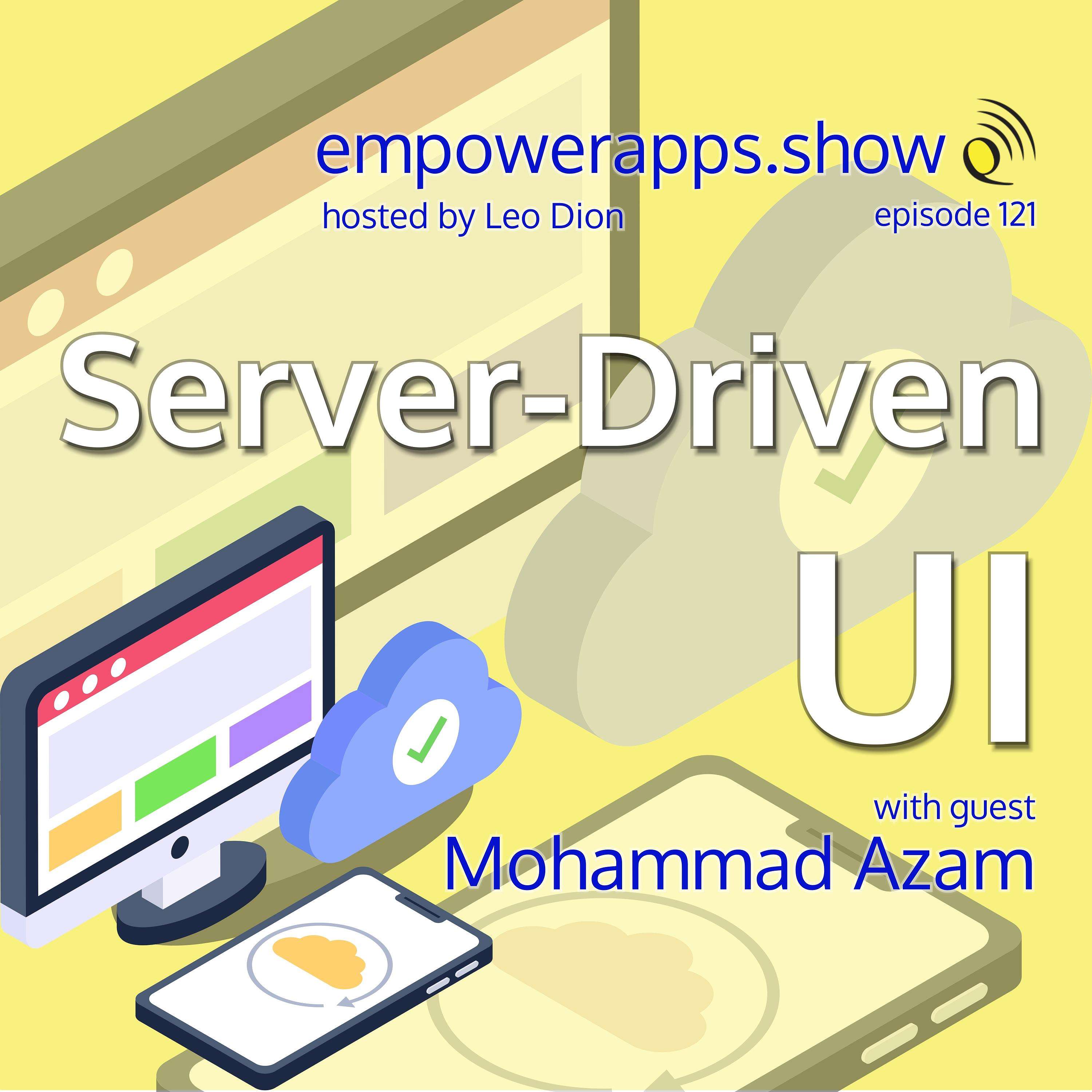 Server-Driven UI with Mohammad Azam - podcast episode cover