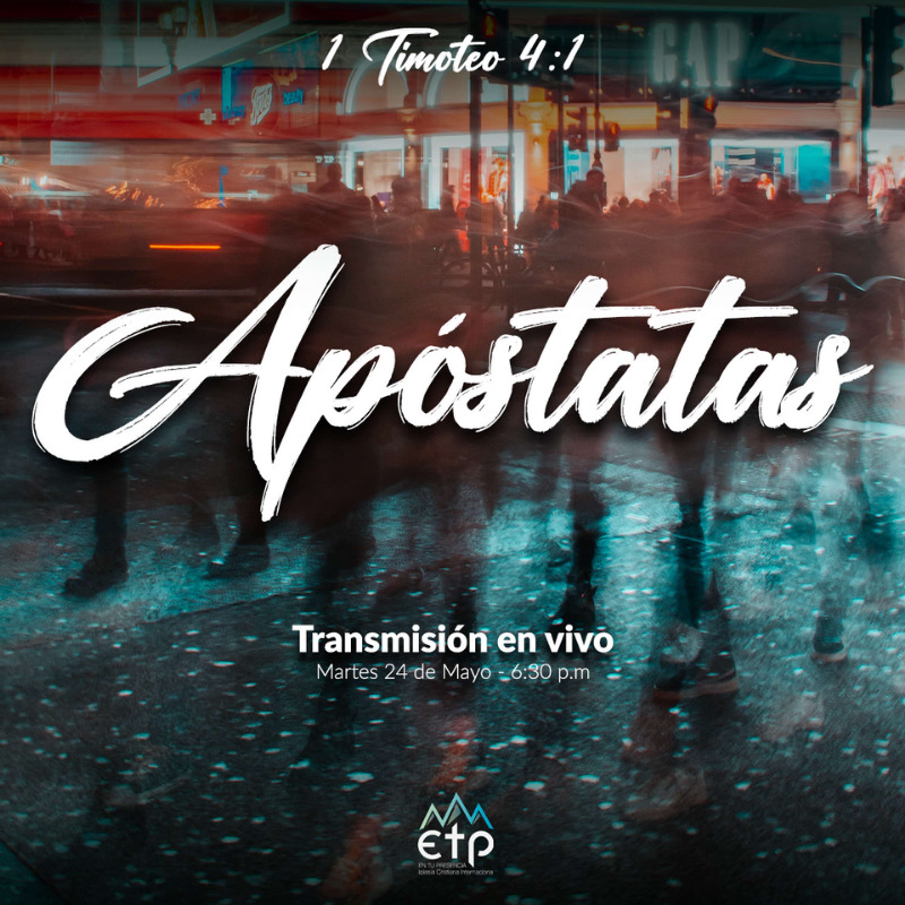 Charlas Pastores Luis Salas y Jeannette Noguera, Iglesia ETP