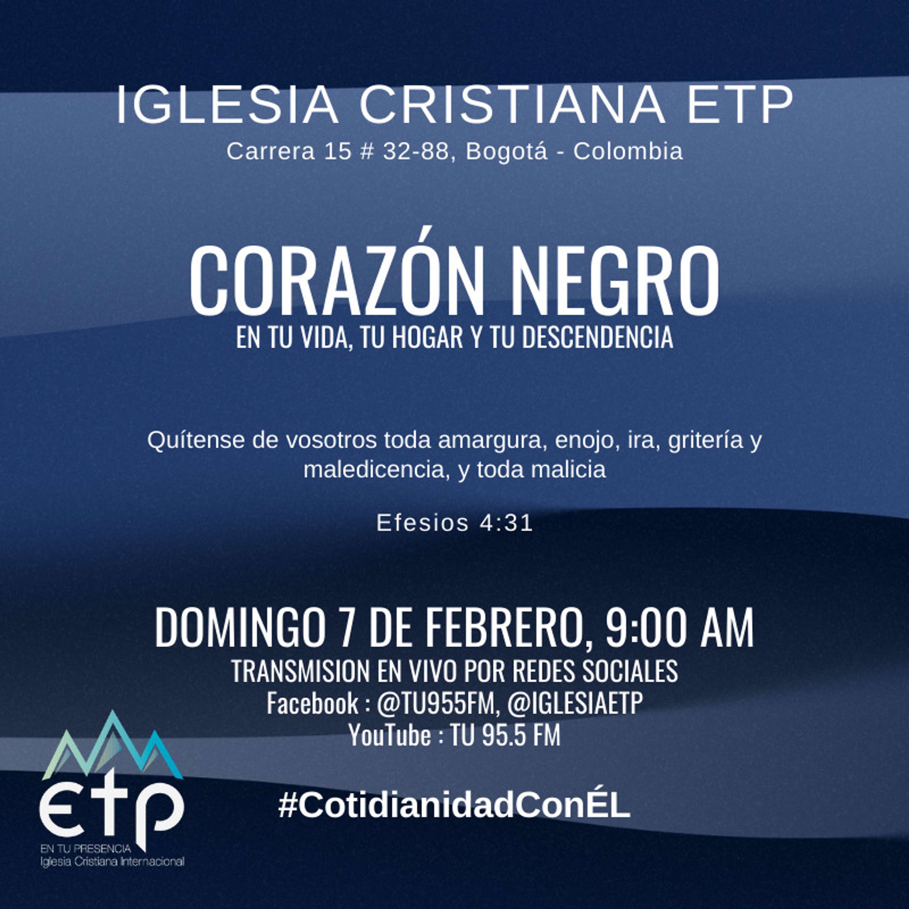 Charlas Pastores Luis Salas y Jeannette Noguera, Iglesia ETP