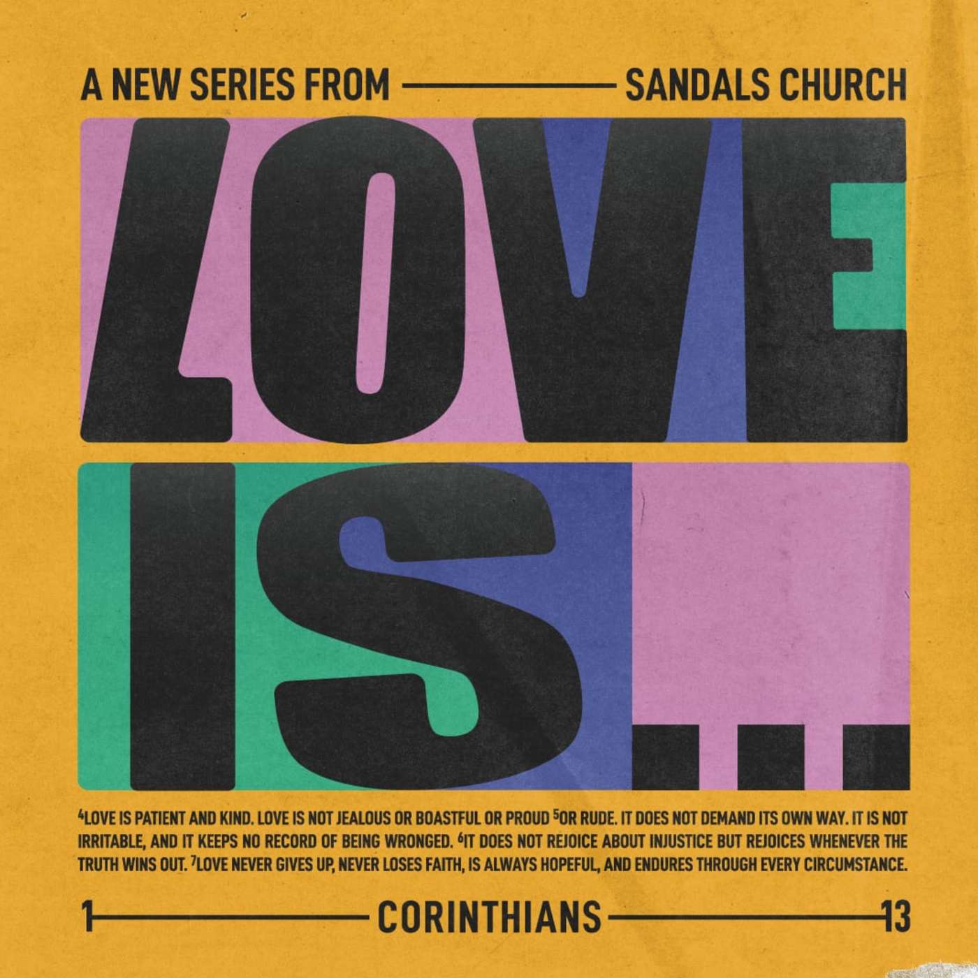 Love is Not God, God is Love | Sandals Church