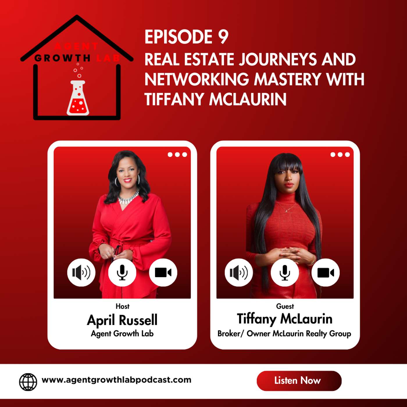 Episode 9: Real Estate Journeys and Networking Mastery with Tiffany McLaurin Episode 9: Real Estate Journeys and Networking Mastery with Tiffany McLaurin