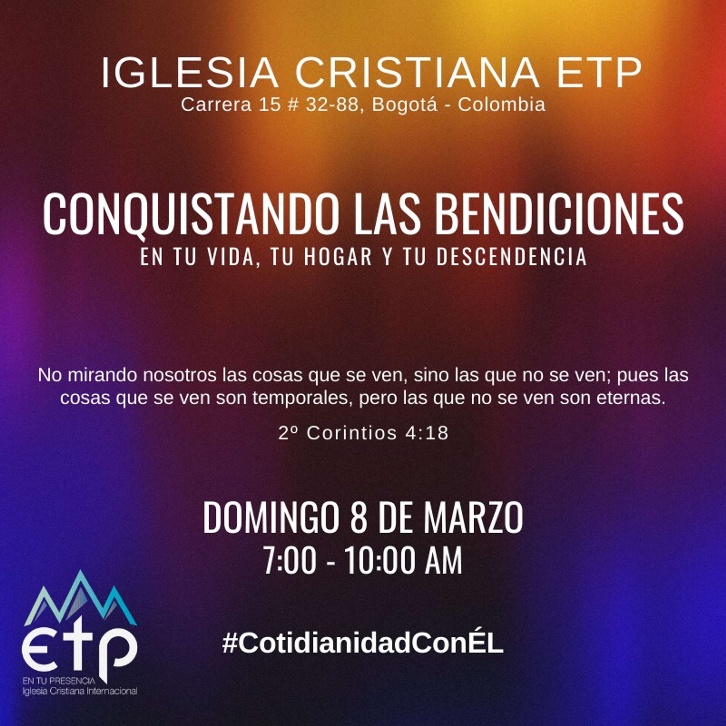 Conquistando las bendiciones en tu vida, tu hogar y tu descendencia