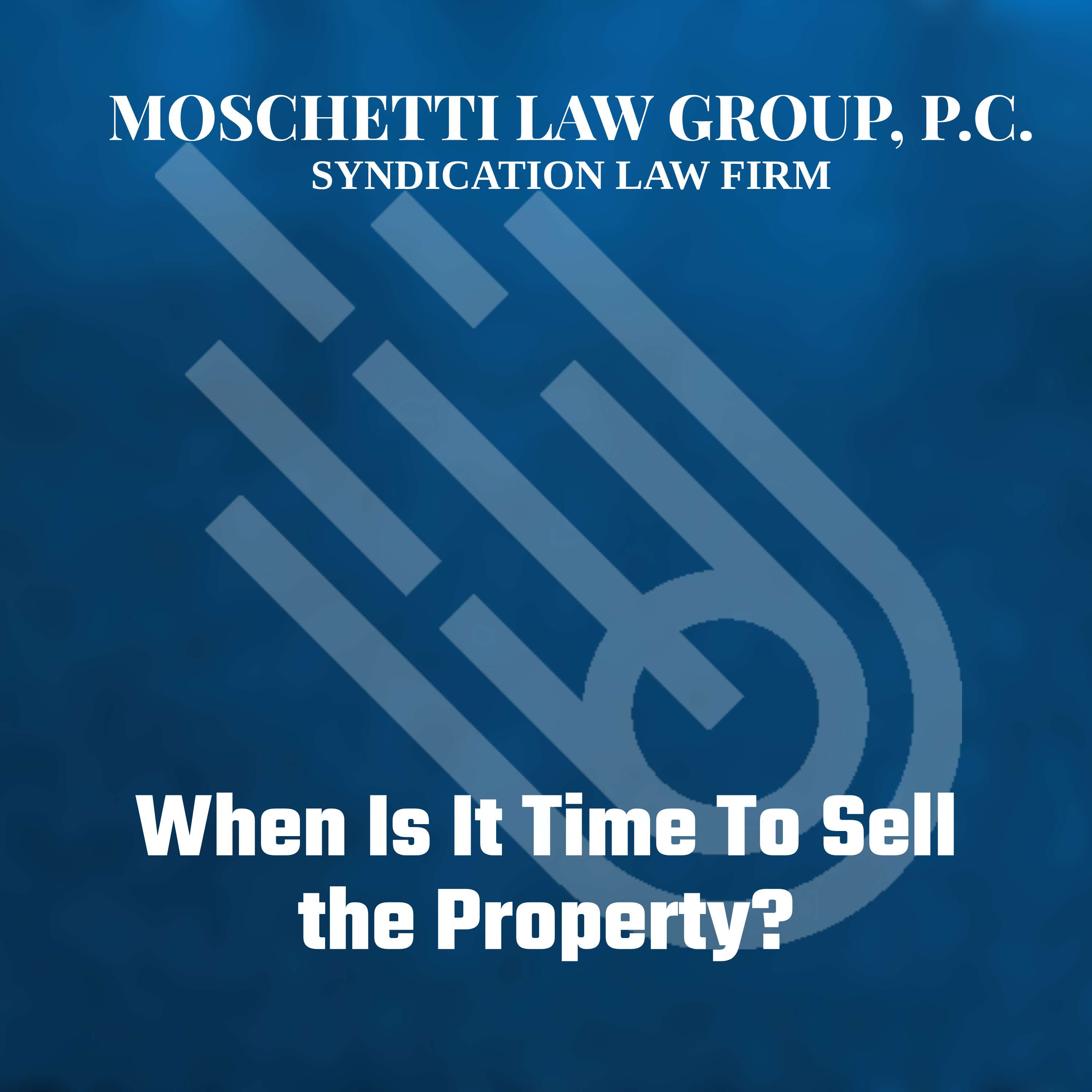 Syndication Law & The Private Placement Memorandum Attorney