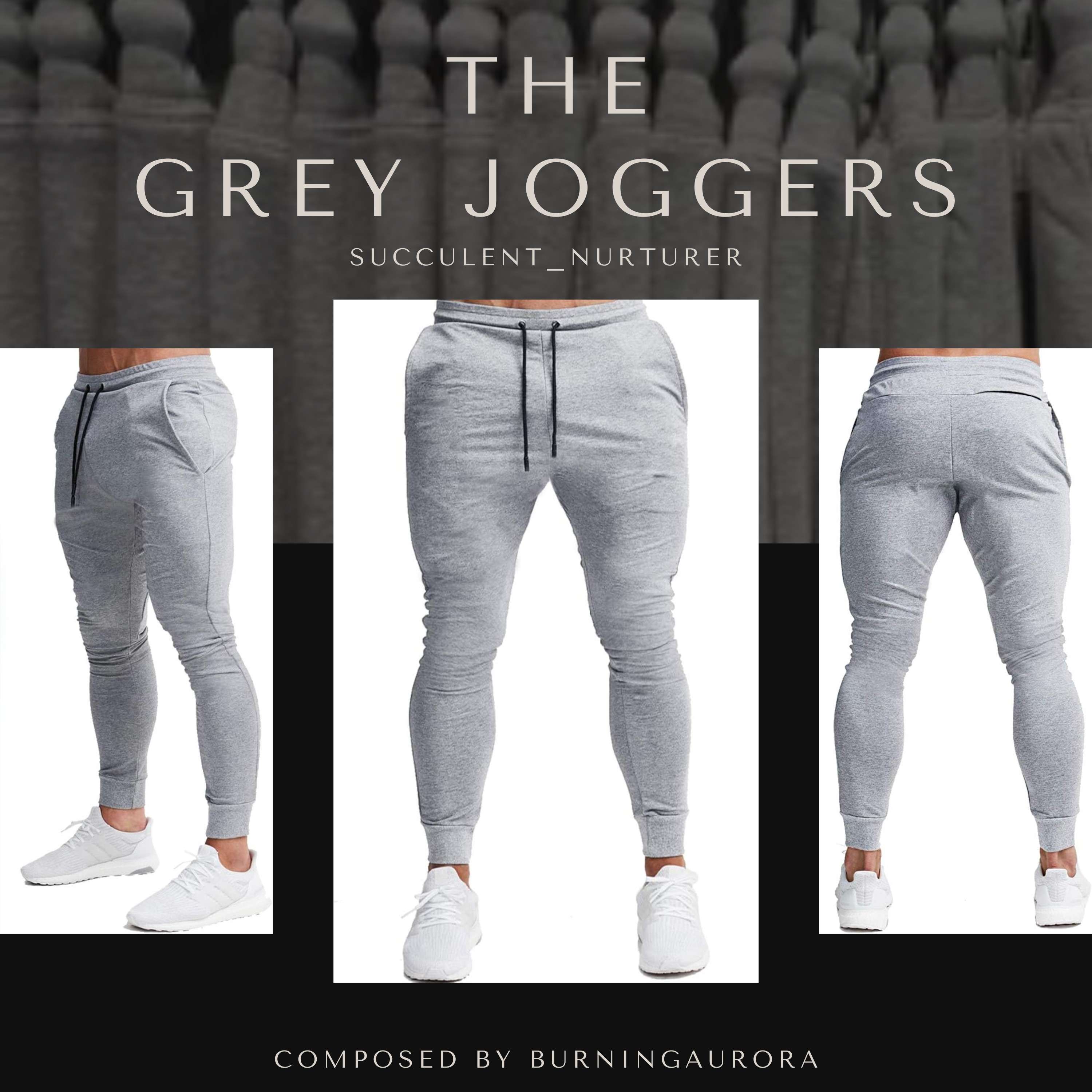 The Grey Joggers by succulent_nurturer