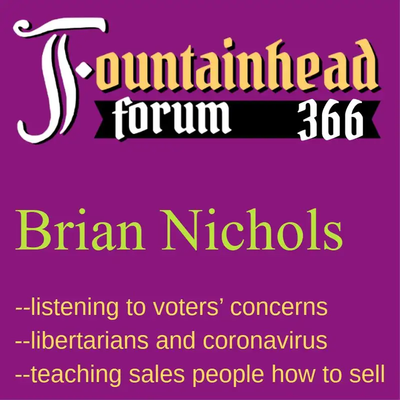 FF-366: Brian Nichols on teaching people how to sell liberty