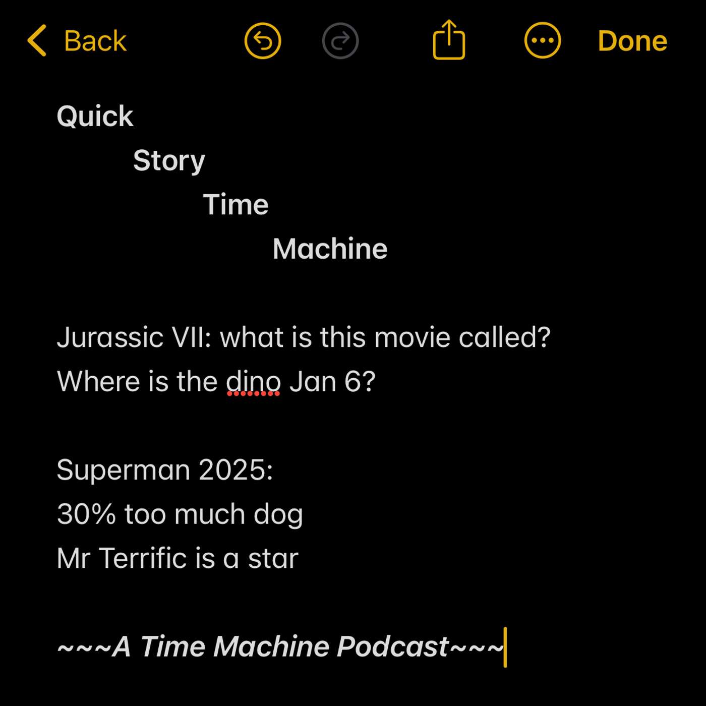 Quick Story Time Machine: Jurassic World Rebirth & Superman 2025 Quick Story Time Machine: Jurassic World Rebirth & Superman 2025