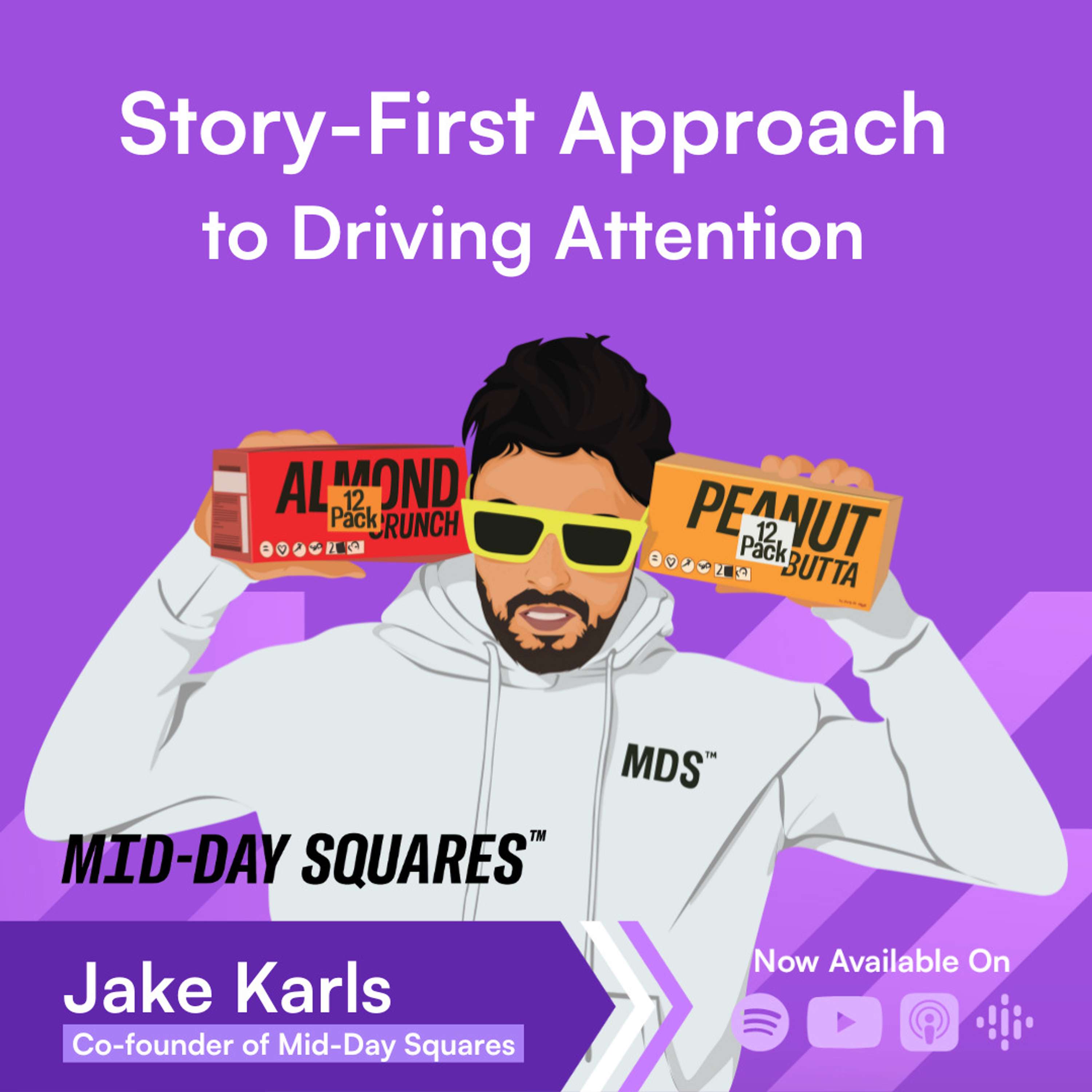 SE8 EP01: Mid-Day Squares: The Power of Personal Branding and Storytelling for digital-first CPG Brands w/ Jake Karls