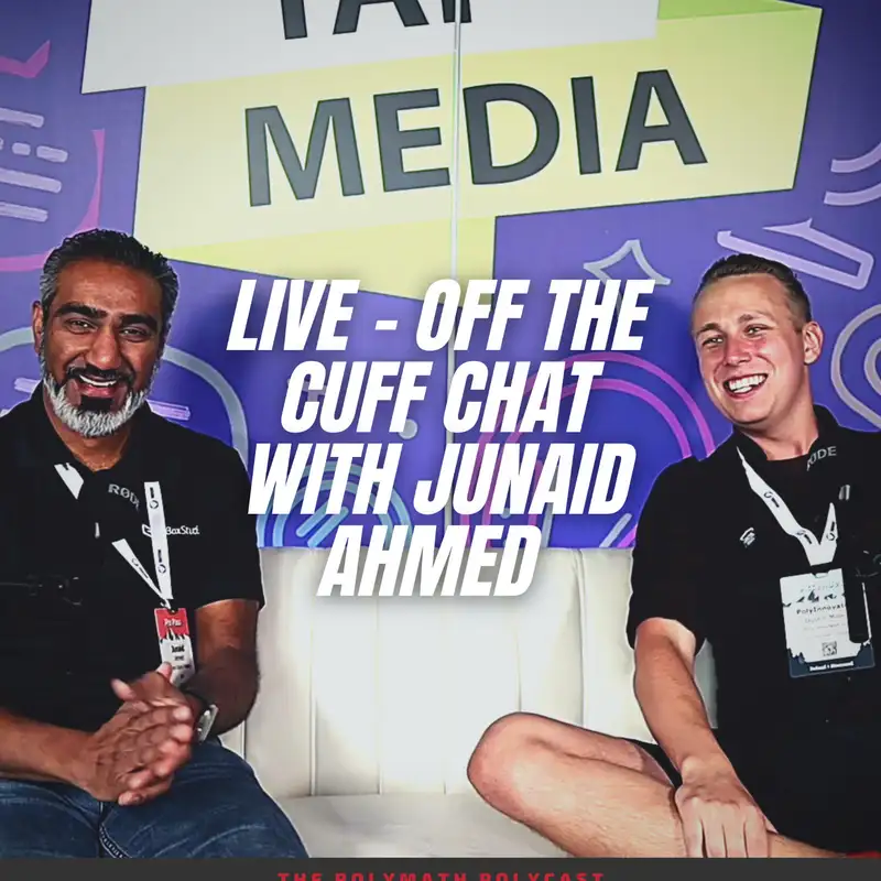 LIVE off the Cuff Chat with Junaid Ahmed [LIVE Interview]