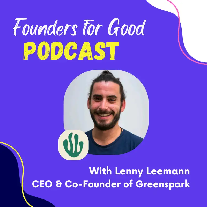 Lenny Leemann, Greenspark: harnessing the power of billions of micro transactions to create long-term positive change in the world. 