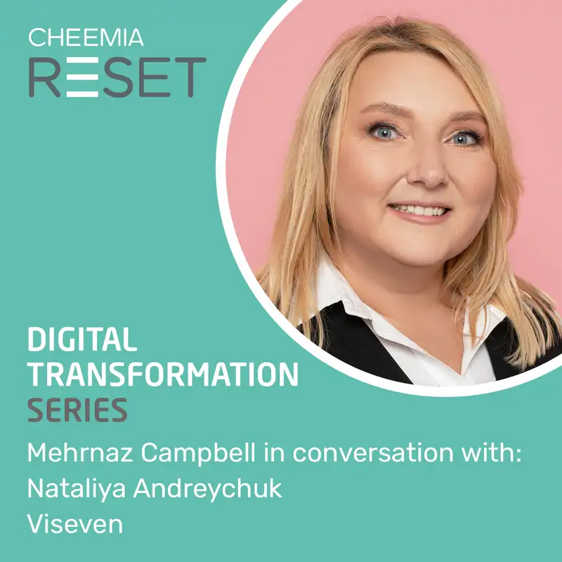 Mehrnaz Campbell in conversation with Nataliya Andreychuk, CEO, Viseven