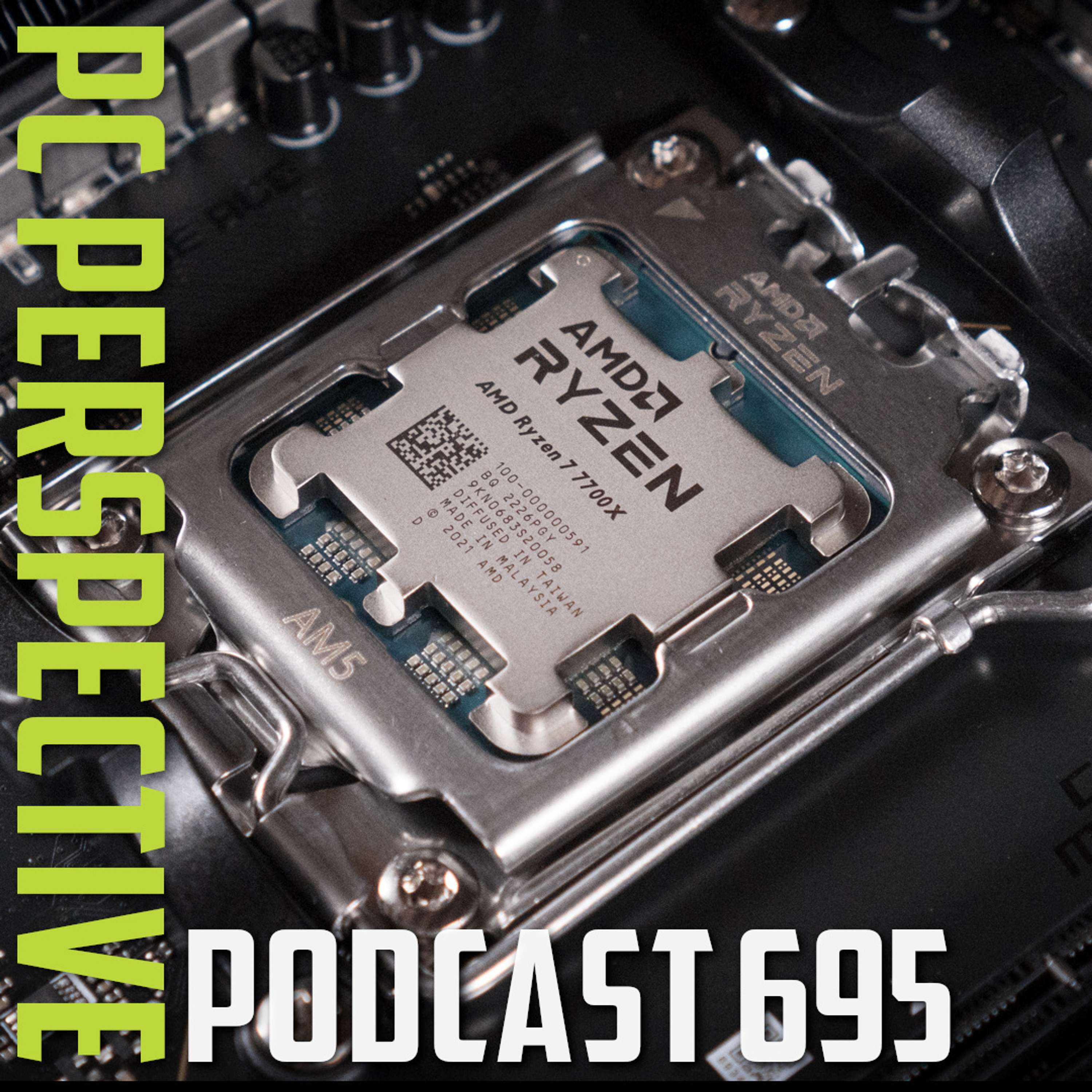 cover of episode Podcast #695 - Ryzen 7000 Reviews, RTX 40 Series minus EVGA, Intel Arc A770 Soon, ARM everything! + MORE