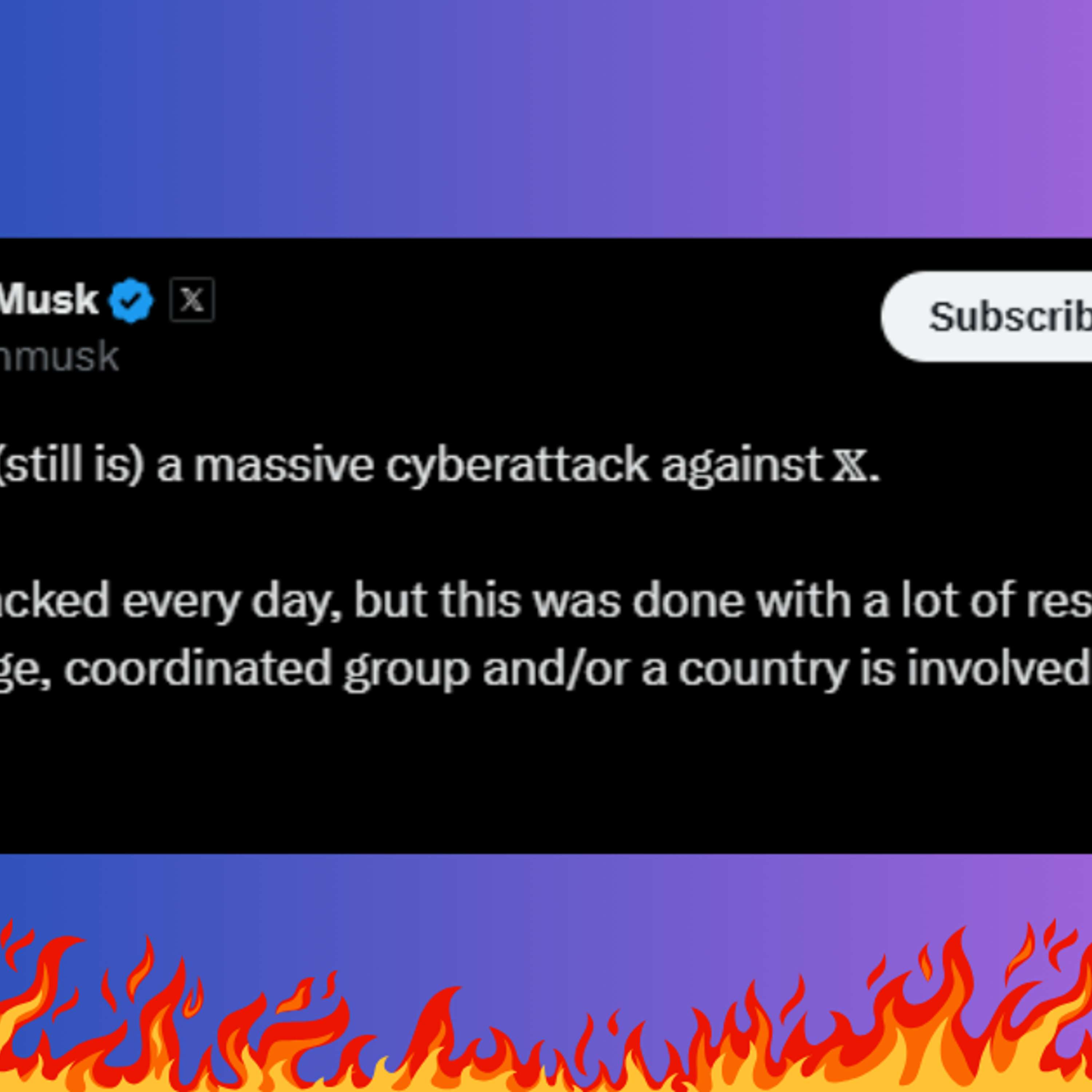 X Outage Exposes Musk's Poor Digital Hygiene