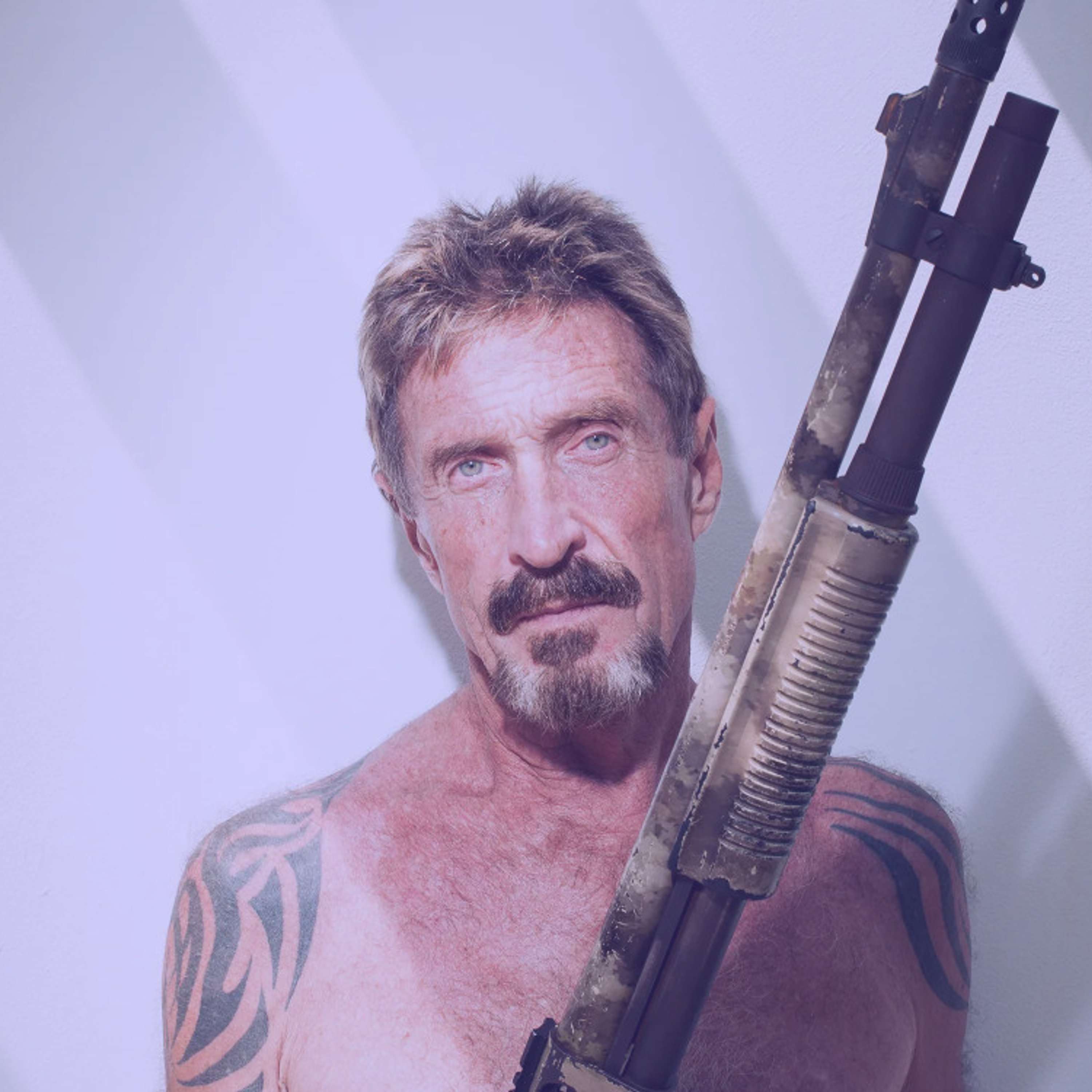 cover of episode #182: The Crazy Life of John McAfee