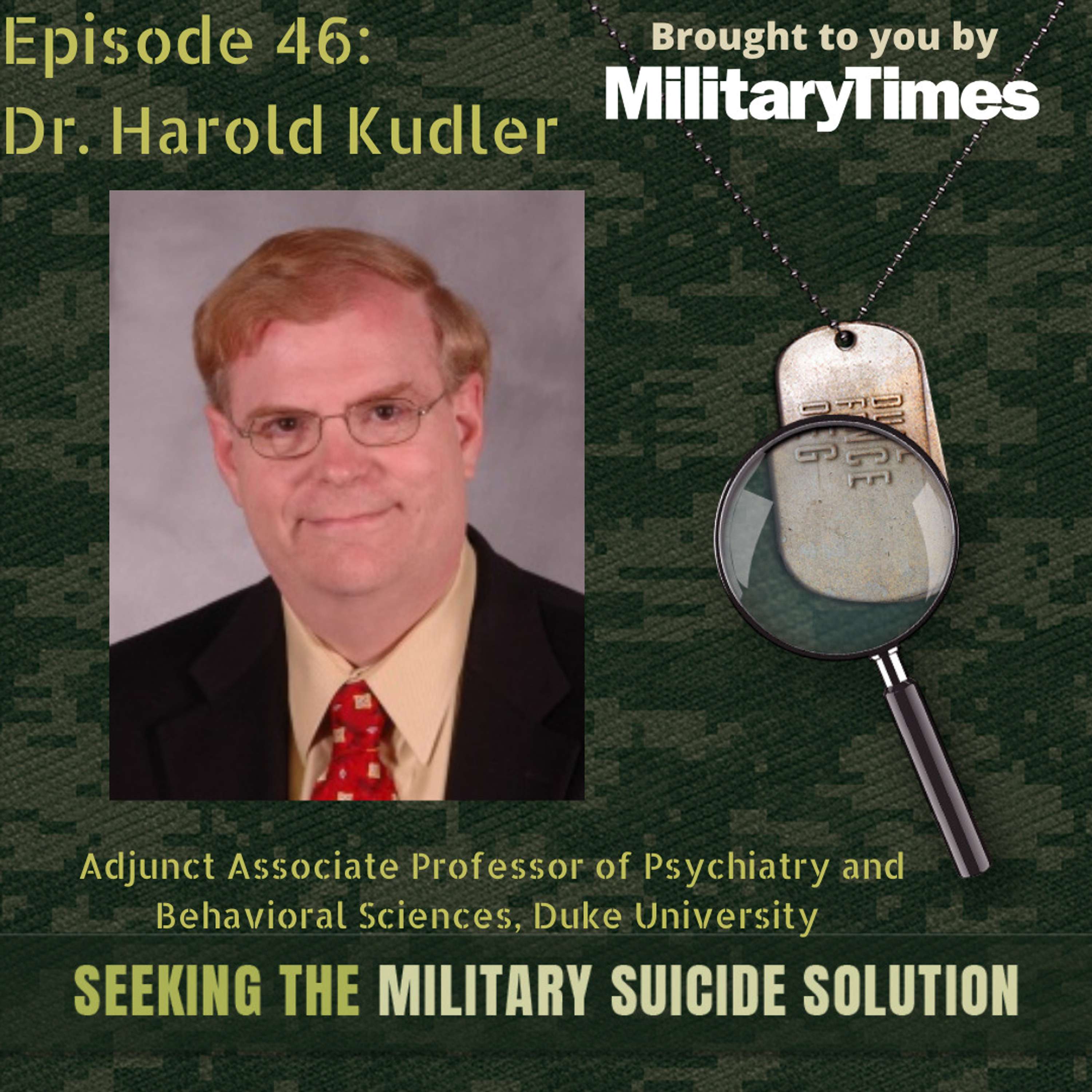 STMSS46 - Dr Harold Kudler - Historical Perspective on Suicide Prevention