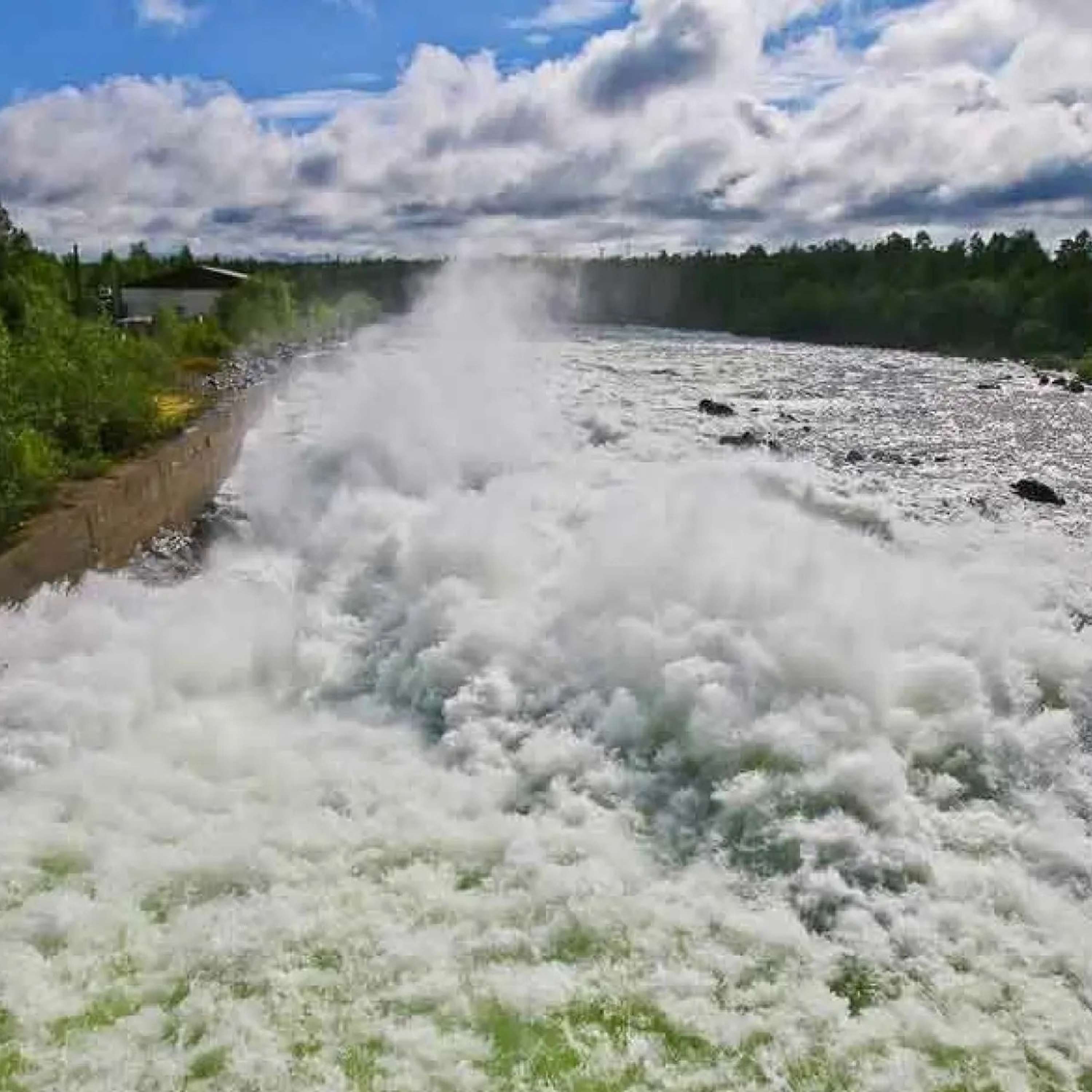 На реке Паз строится новая гидроэлектростанция