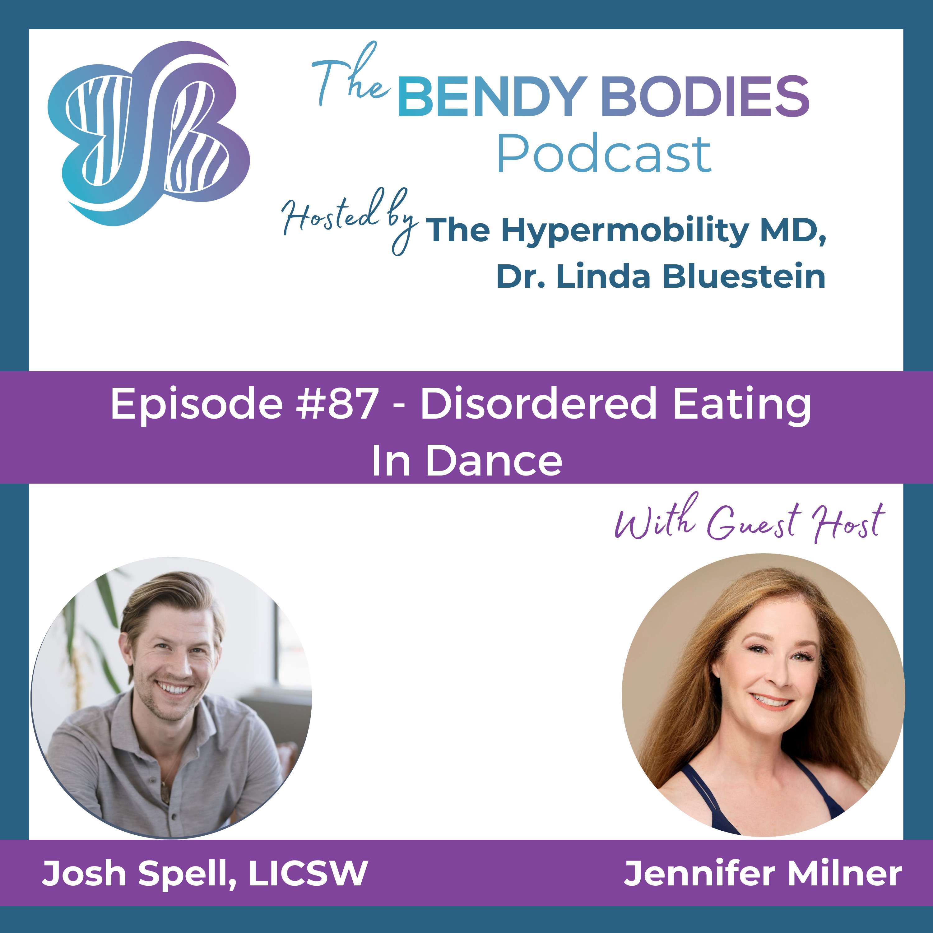 87. Disordered Eating in Dance with Josh Spell, LICSW, and Guest Co-Host Jennifer Milner