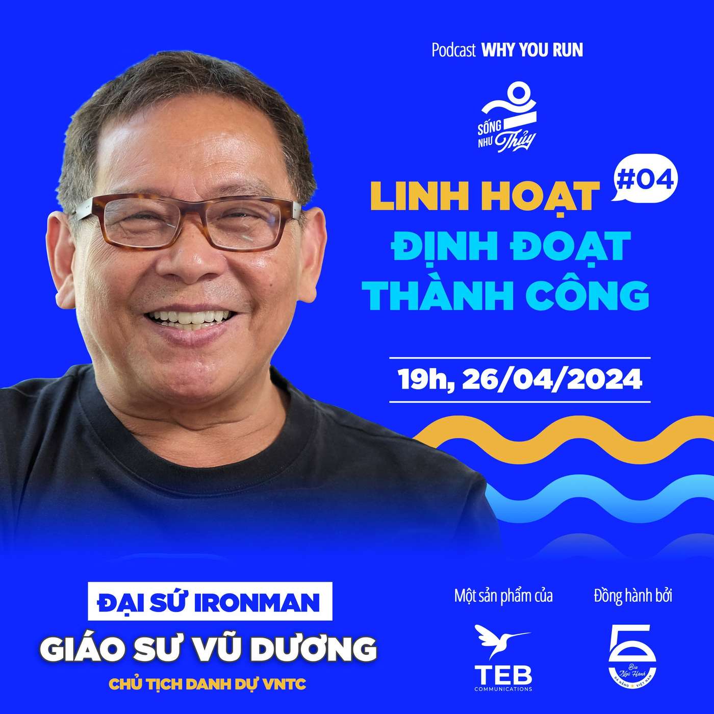 Giáo Sư Vũ Dương: Linh Hoạt Định Đoạt Thành Công | Tập 4 | Podcast Why You Run: Sống Như Thủy