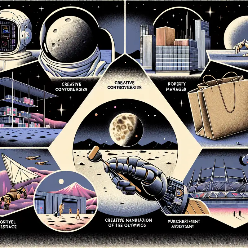 Moon Samples, AI Property Managers, Creative Controversies: Baggu's Backlash, Zip's Procurement Assistant, and NBCUniversal's AI Narration of the Olympics