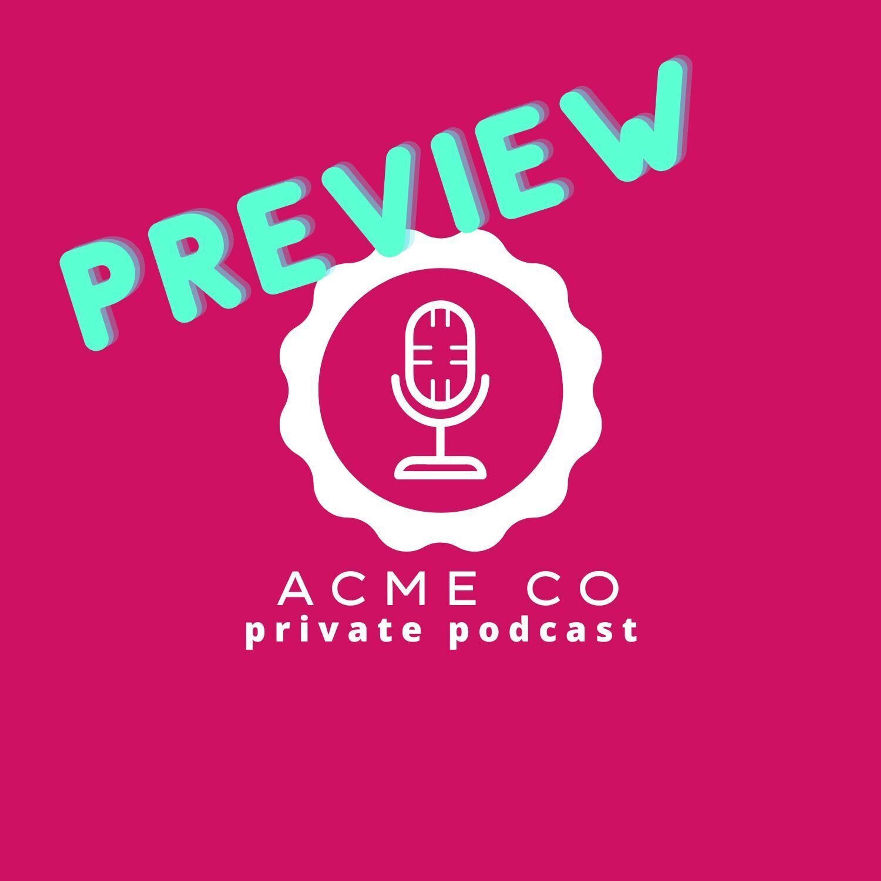 Acme Sales Co Trailers podcast artwork