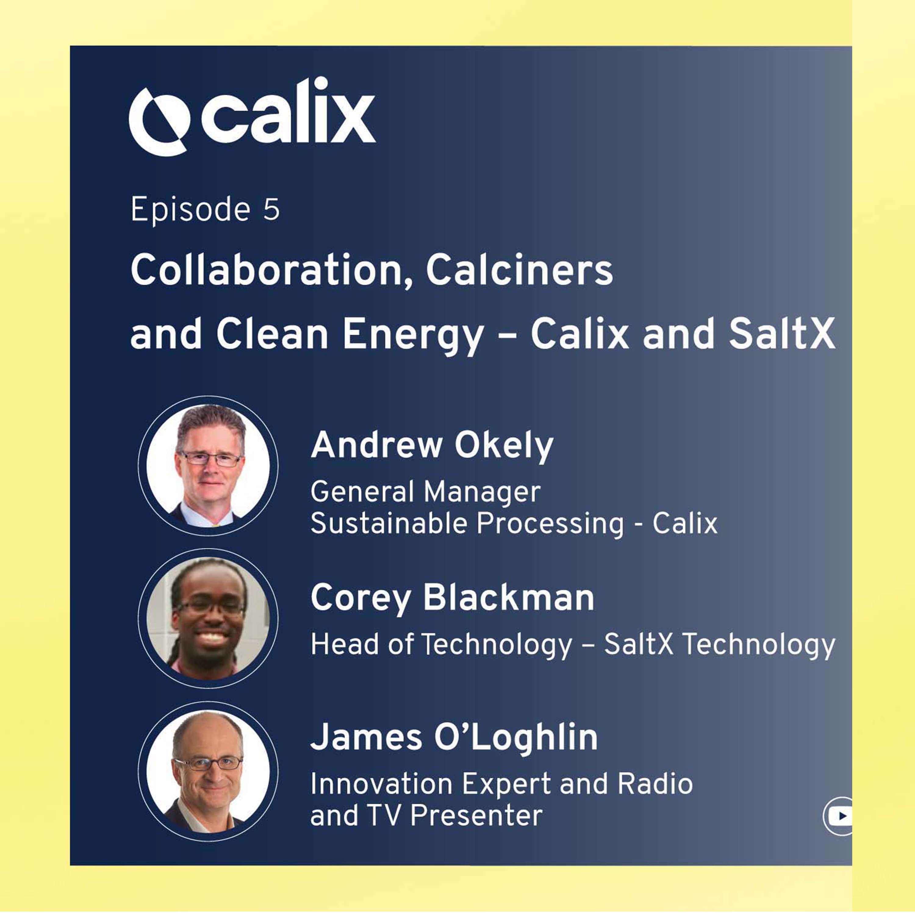 Collaboration, Calciners and Clean Energy - SaltX & Calix
