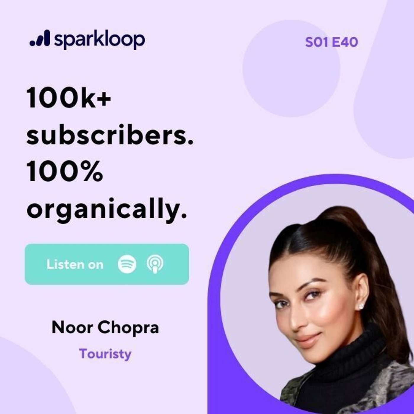 How Noor Chopra grew Touristy to 100k+ subscribers 100% organically How Noor Chopra grew Touristy to 100k+ subscribers 100% organically