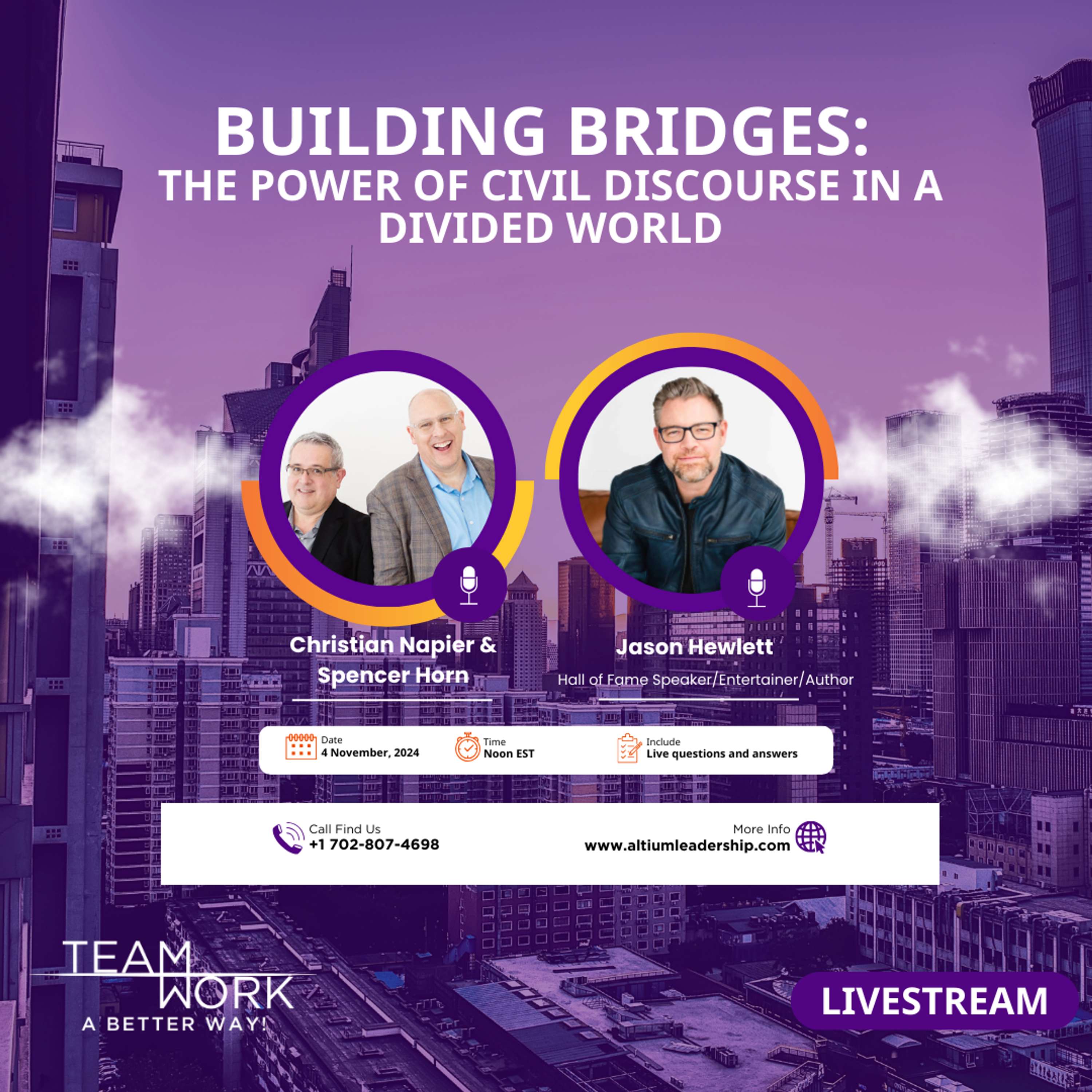 Building Bridges: The Power of Civil Discourse in a Divided World - podcast episode cover