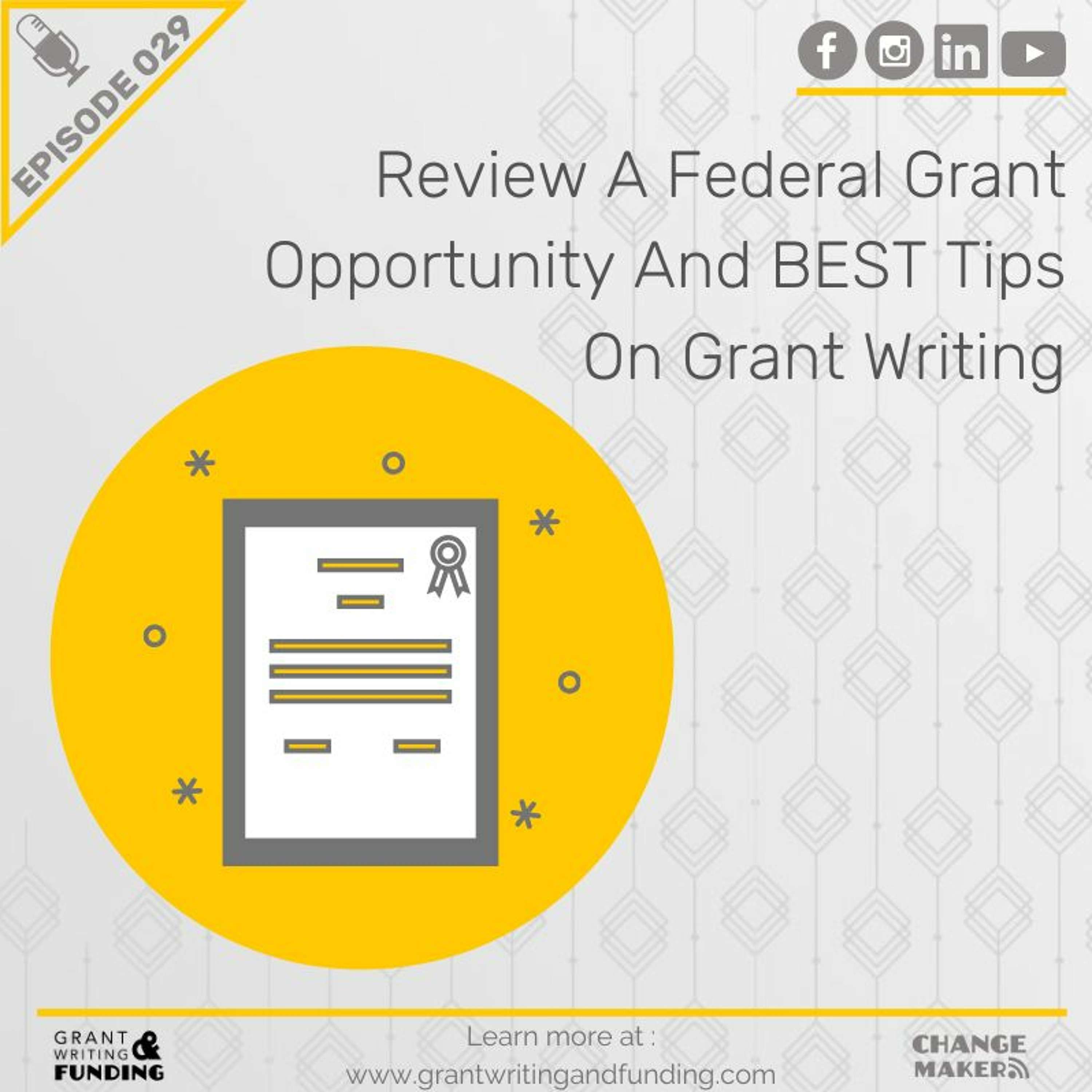 Grant Writing & Funding