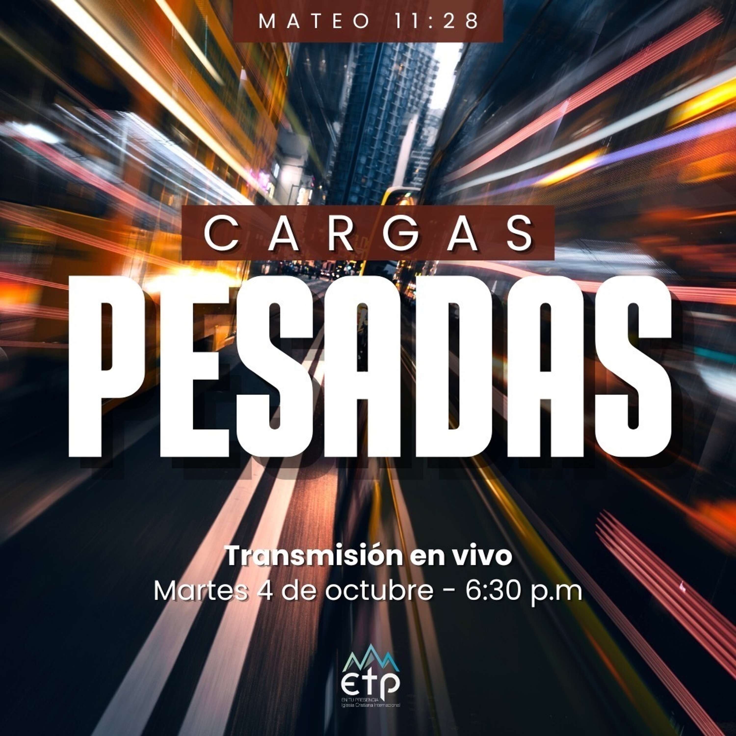 Cargas Pesadas en Tu Vida, Tu Familia y Tu Descendencia