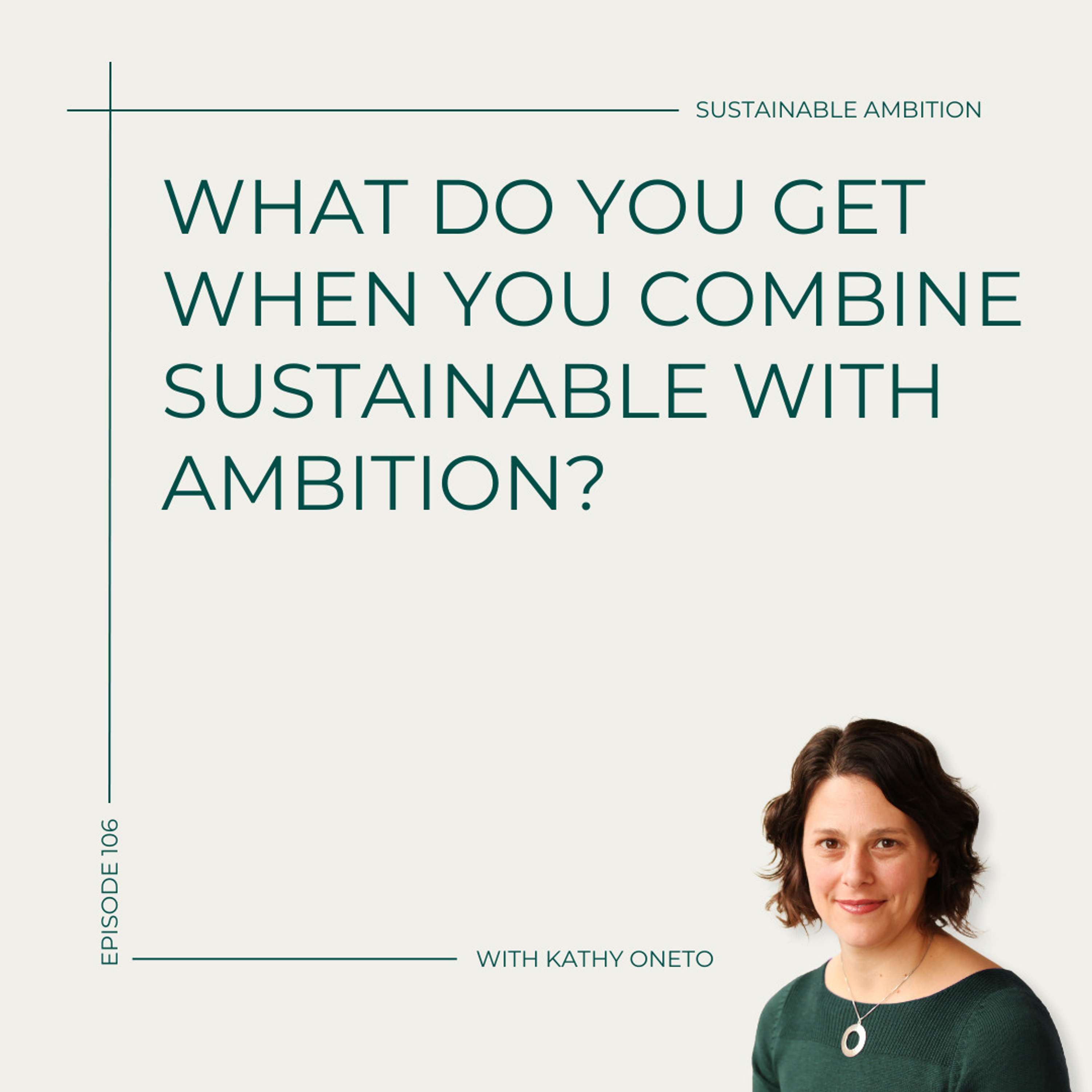 Sustainable Ambition