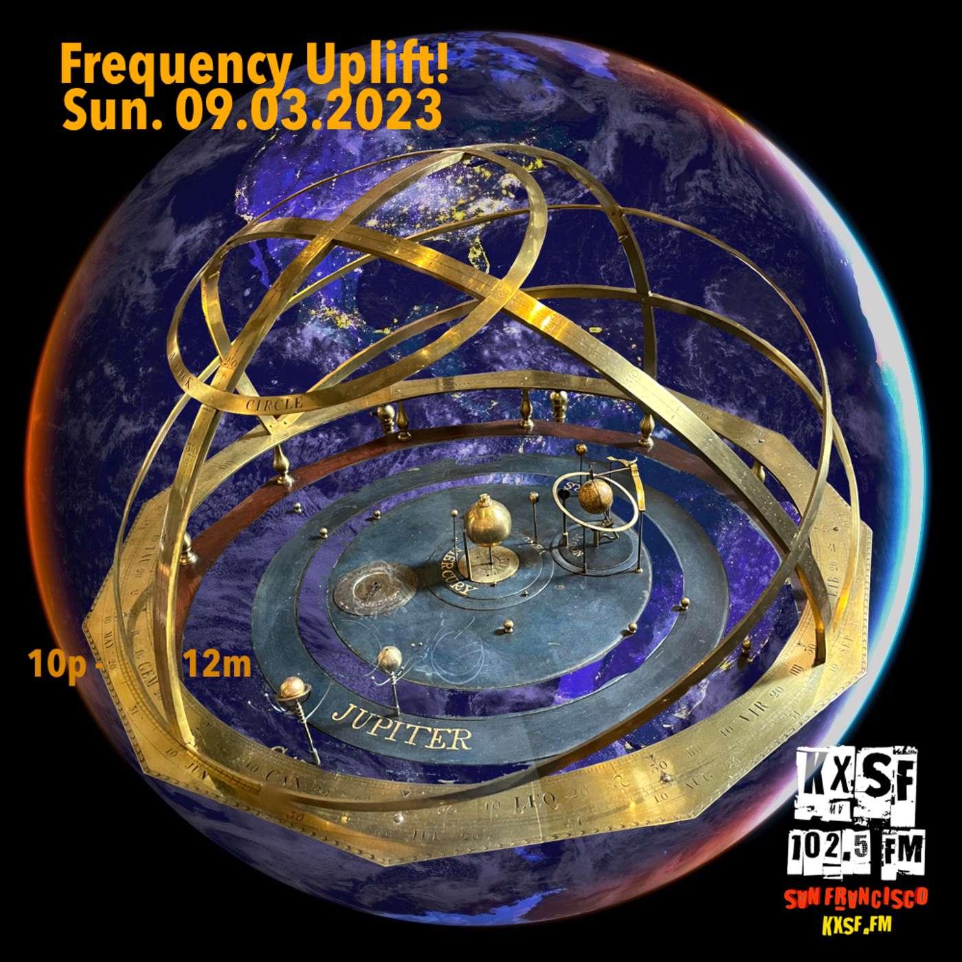 FREQUENCY UPLIFT ! SUN. 09.03.2023 [for Kala],    time and notes episode artwork
