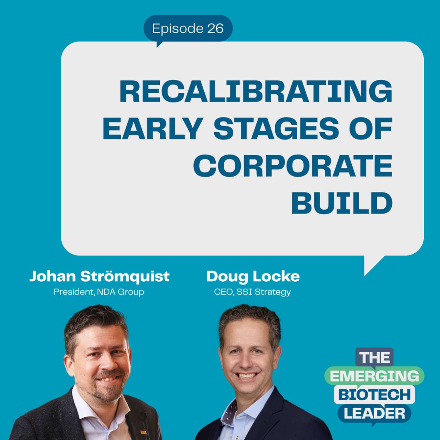 Recalibrating Early Stages of Corporate Build - Johan Strömquist : 26