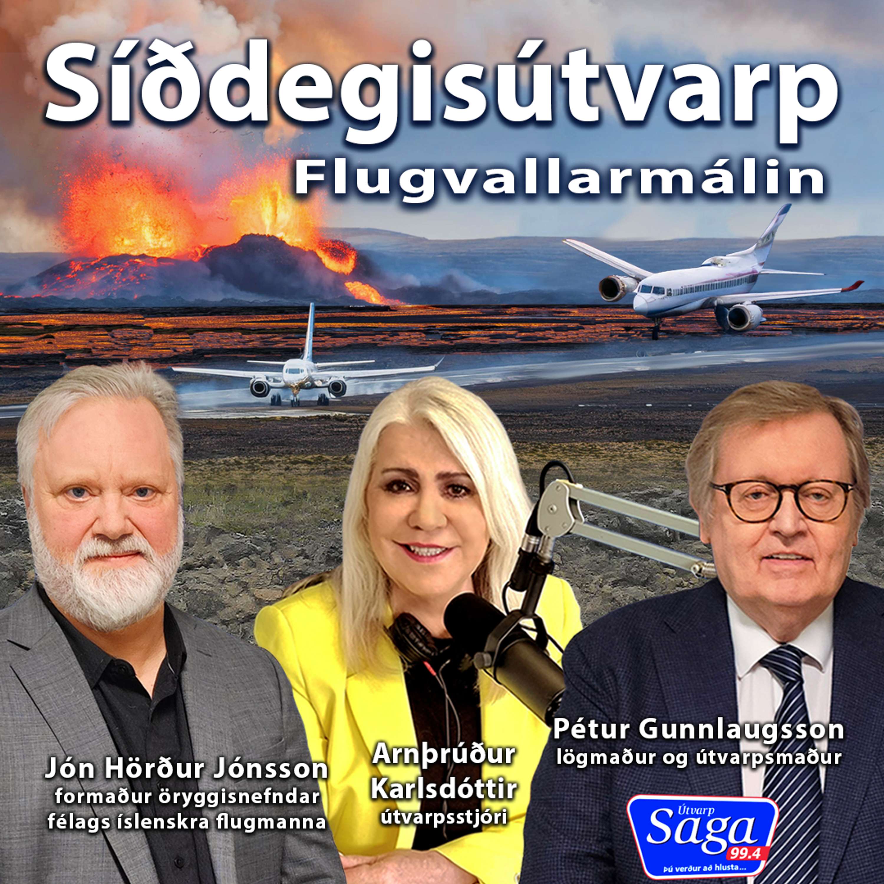 Flugmálin og Hvassahraun- Jón Hörður Jónsson formaður öryggisnefndar félags íslenskra flugmanna