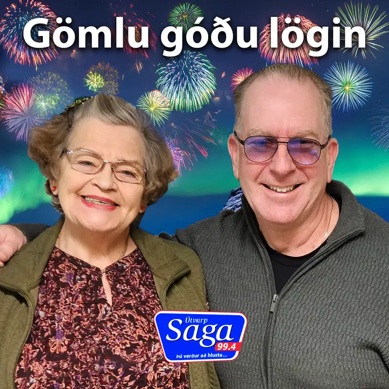 Maggi Magg og Hjördís Geirsdóttir söngkona