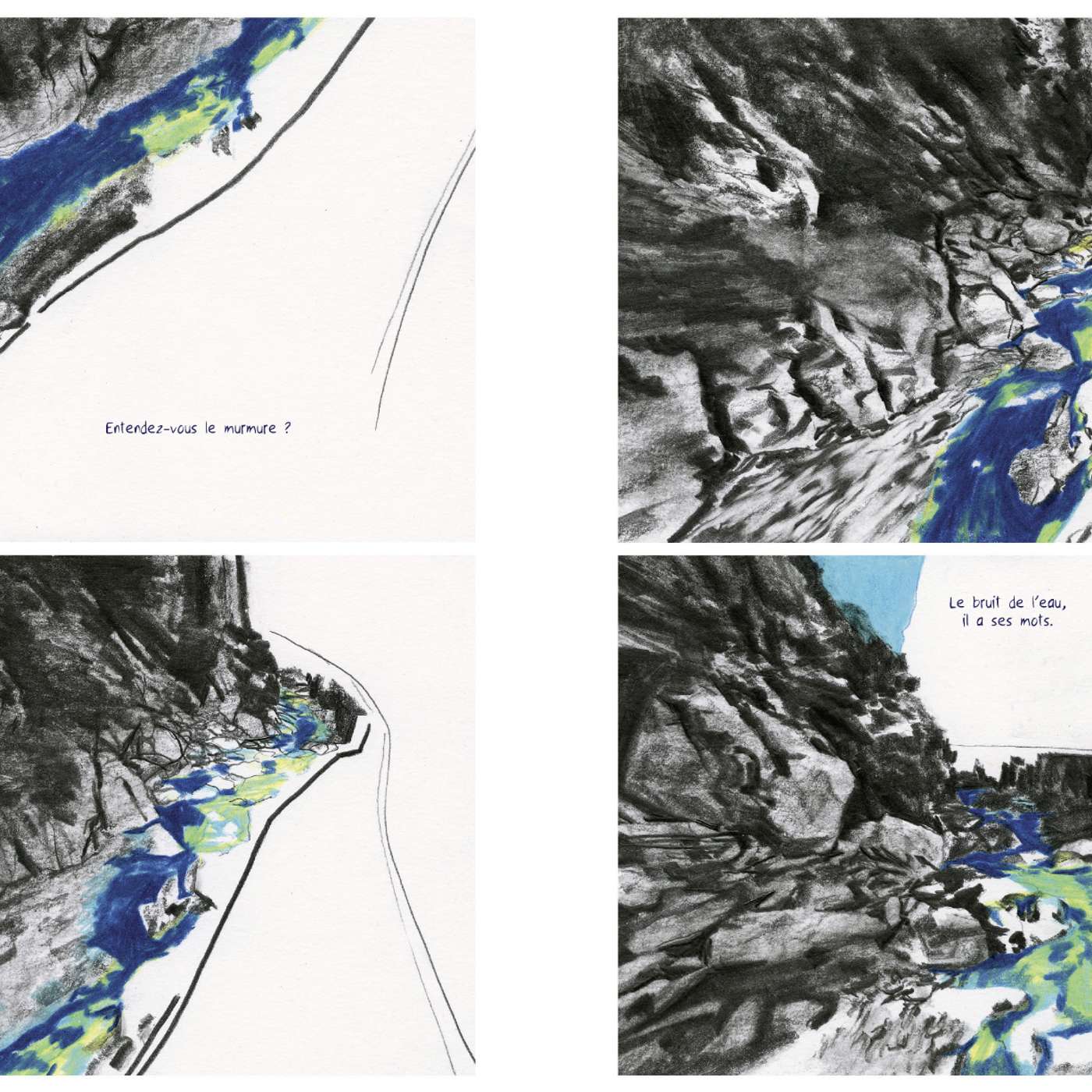 Laurent Bonneau - Dessiner le bruit de l’eau