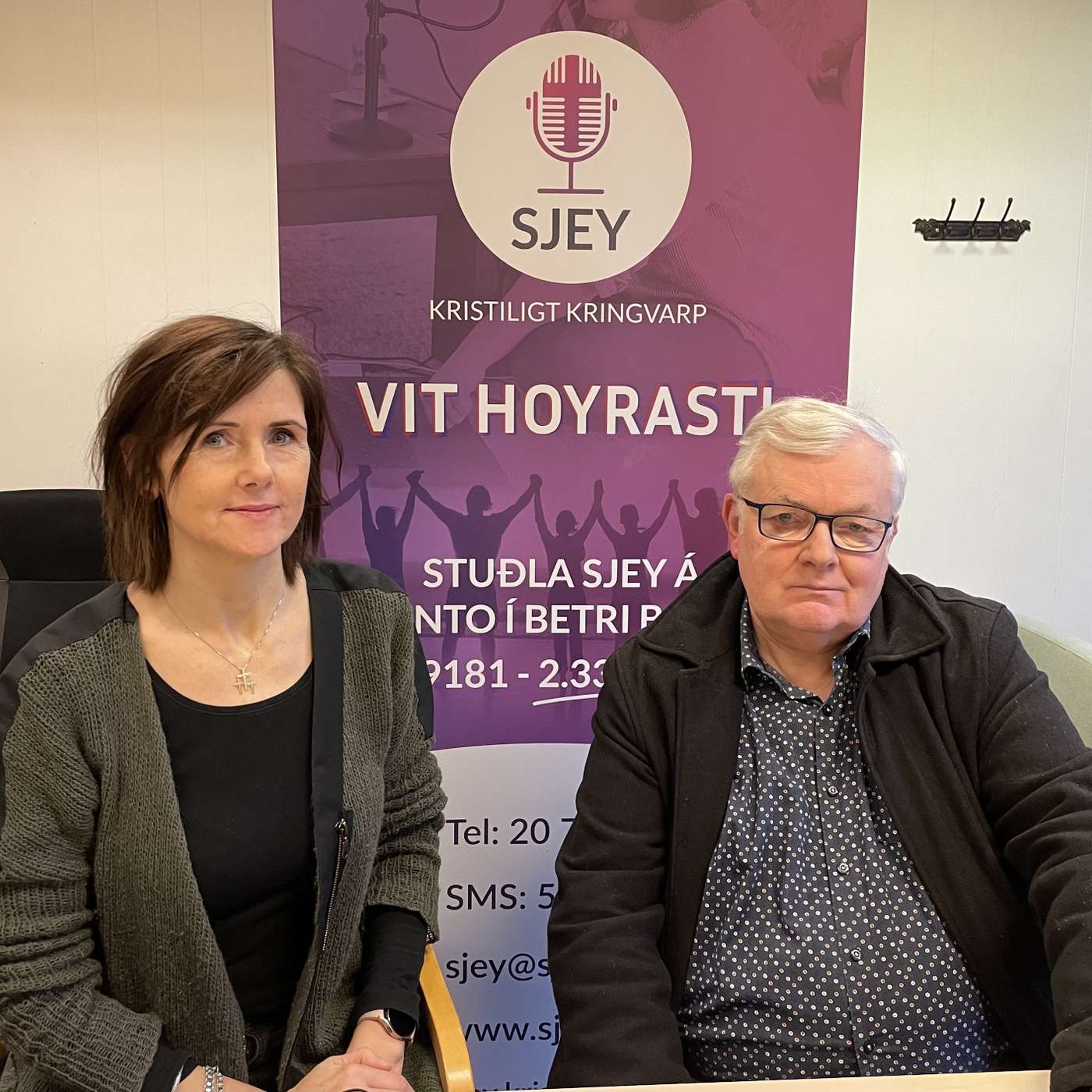 Morgunsending - 30. jan. 2024 - Ruth Gaardlykke og Poul Jóhan Djurhuus um Atlantic Mission á ferð til Randers