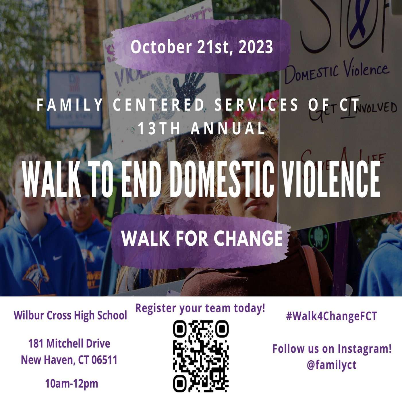 LoveBabz LoveTalk with Babz Rawls-Ivy: Family Centered Services of CT (Domestic Violence Walk)