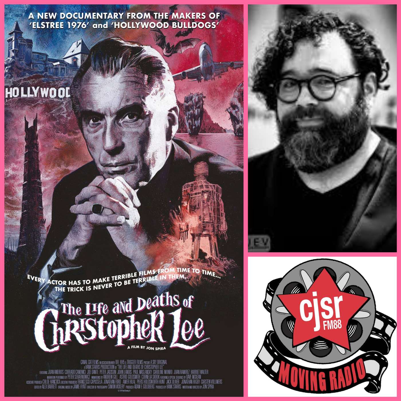 THE LIFE AND DEATHS OF CHRISTOPHER LEE - Jon Spira Interview