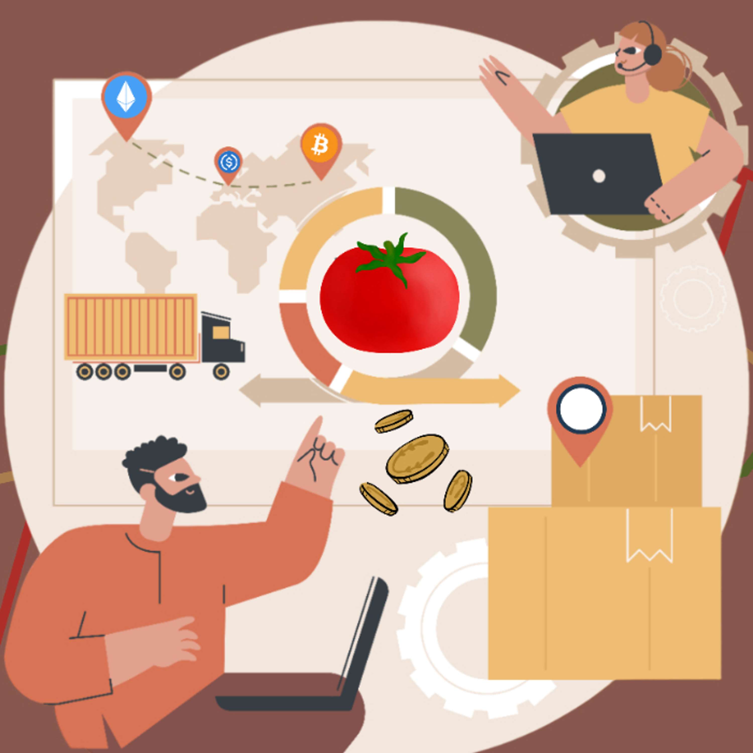 From Tomatoes to Tomatocoins: Exploring the Economics of Cryptocurrency Valuation