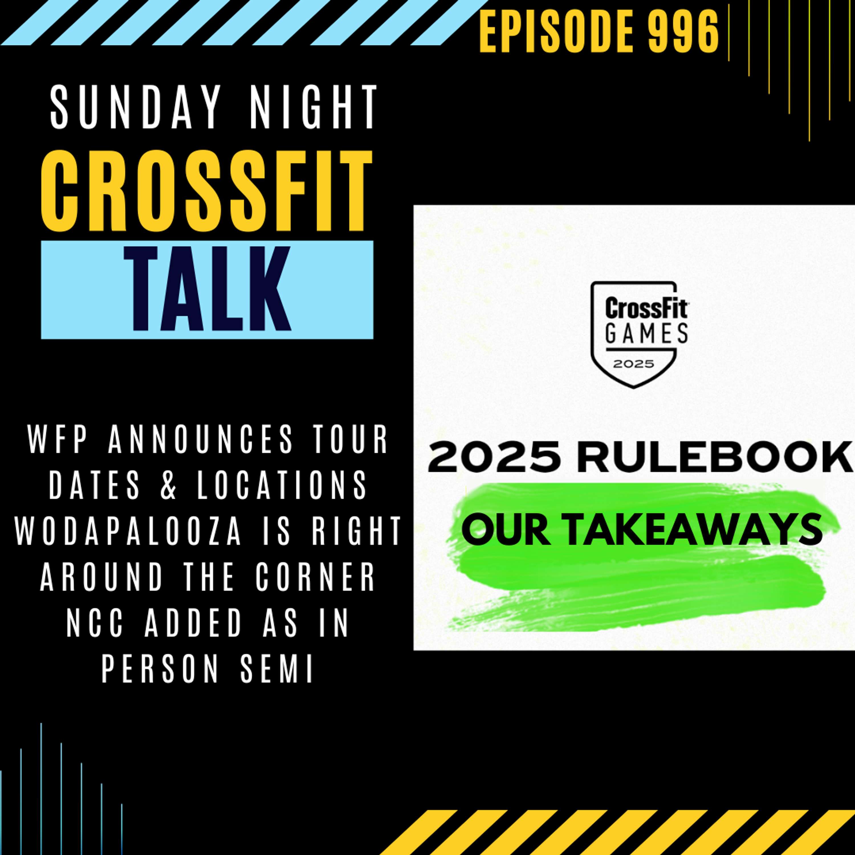Sunday Night CrossFit Talk - Let's Talk Rules!!!