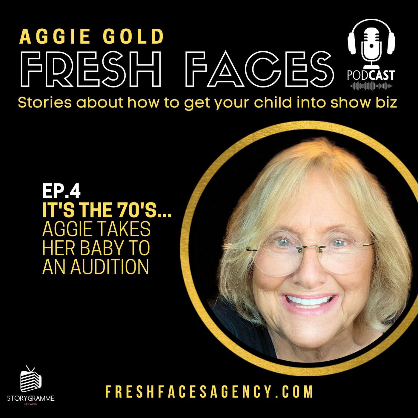 Aggie takes her baby to an audition