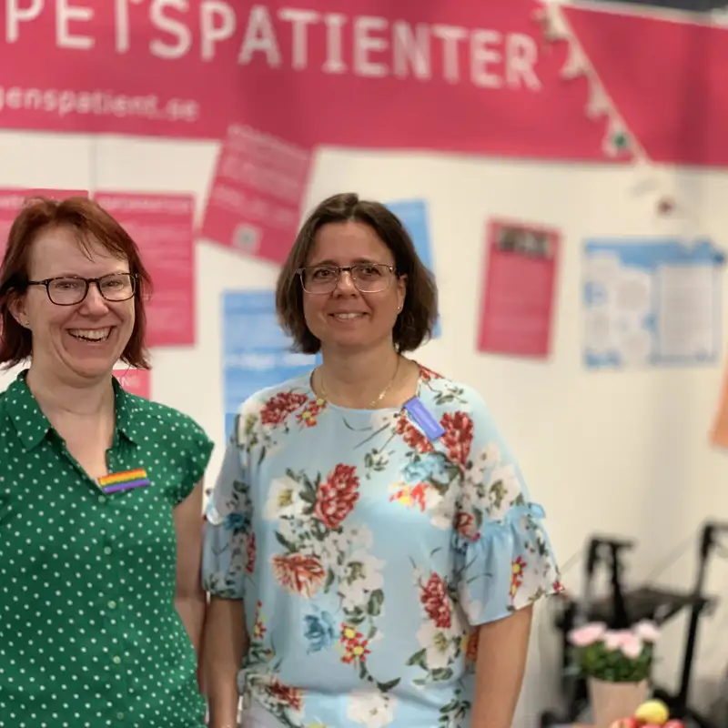Charlotte Elgh och Sara Riggare 