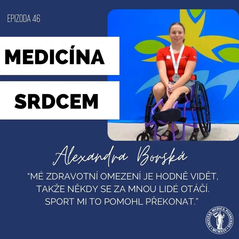#46 Alexandra Borská-"Mé zdravotní omezení je hodně vidět, takže někdy se za mnou lidé otáčí. Sport mi to pomohl překonat."