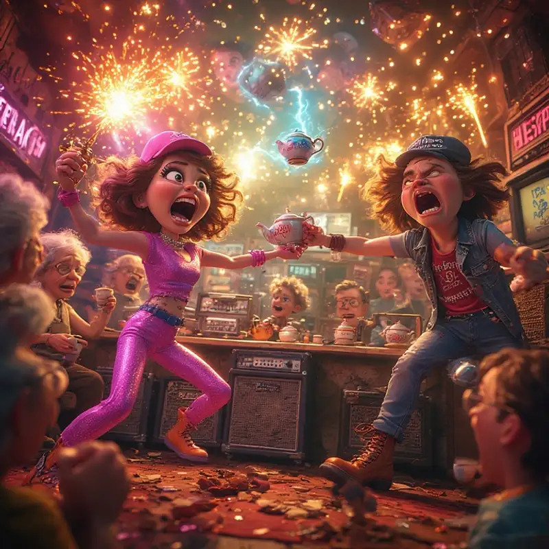 #0266 - Sabrina Carpenter Punches Brian Johnson in the Tea & Tinnitus Lounge - 11/07/2025