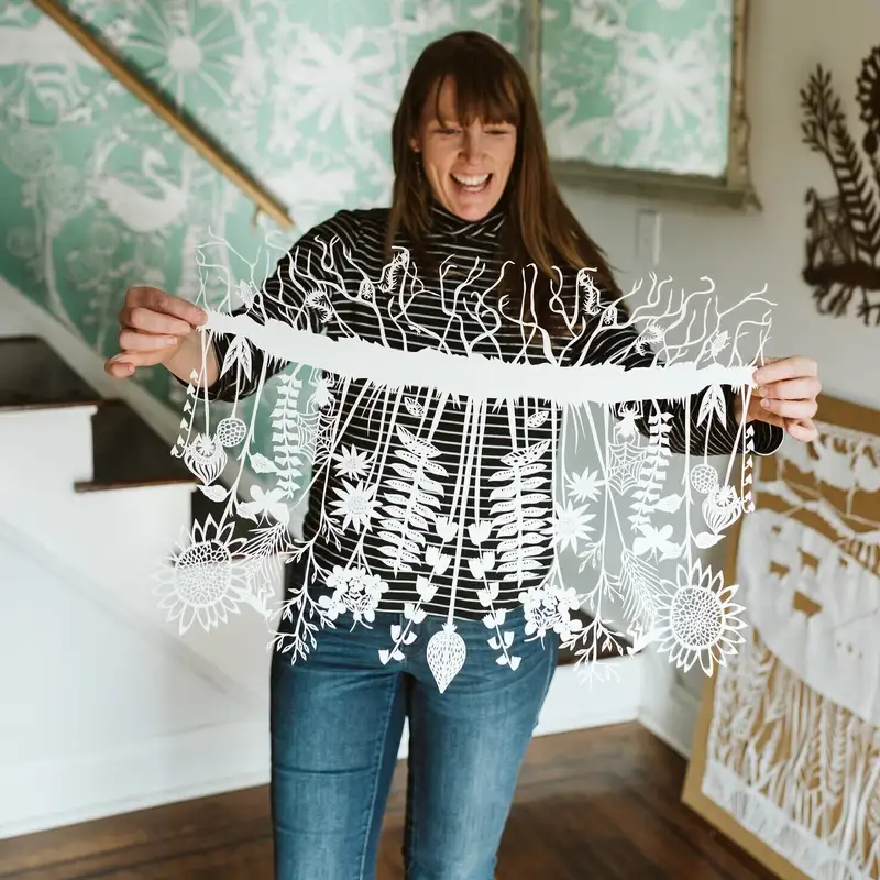 Unveiling Artistry: Annie Howe's Intricate Paper Cuts and Creative Journey