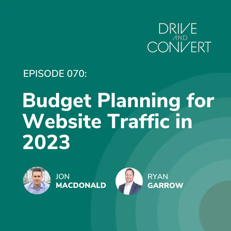 Episode 70: Budget Planning for Website Traffic in 2023