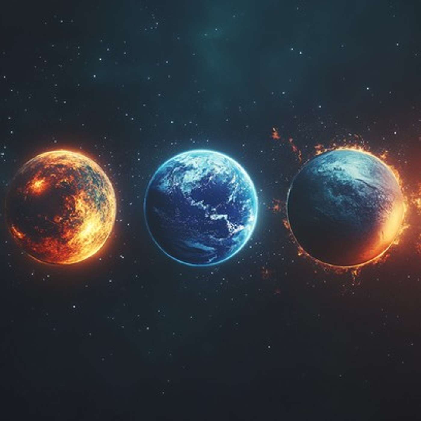 Earth's Cosmic Transformations and Celestial Wonders