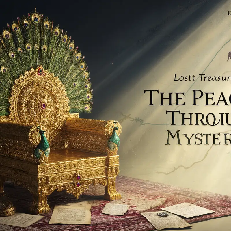 The missing case of the magnificent Peacock Throne of Shah Jahan!