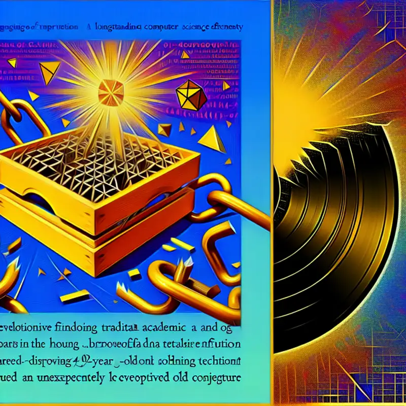 Revolutionizing Computer Science A Young Scholar Shatters a 40-Year-Old Myth in Hash Table Efficiency